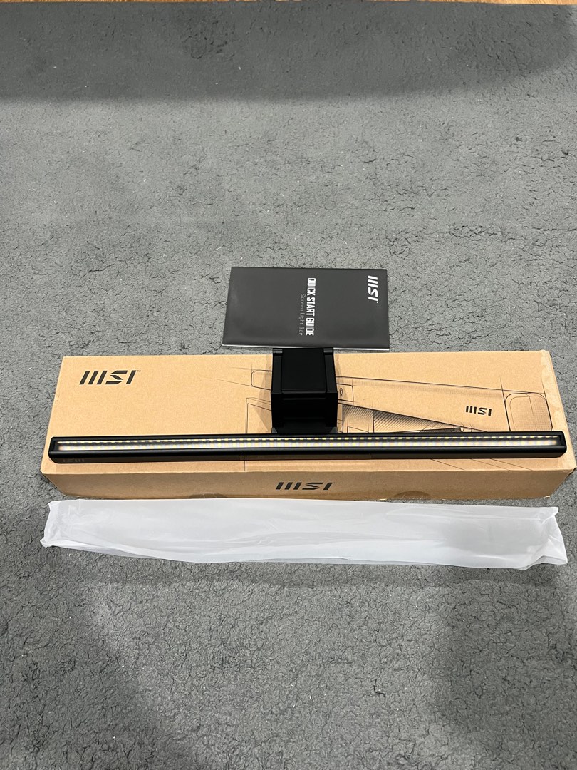 MSI Modern LED Lux Screen Light Bar Desk Lamp, Computers & Tech, Parts
