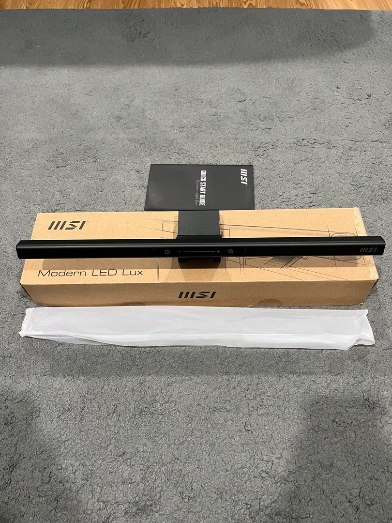MSI Modern LED Lux Screen Light Bar Desk Lamp, Computers & Tech, Parts
