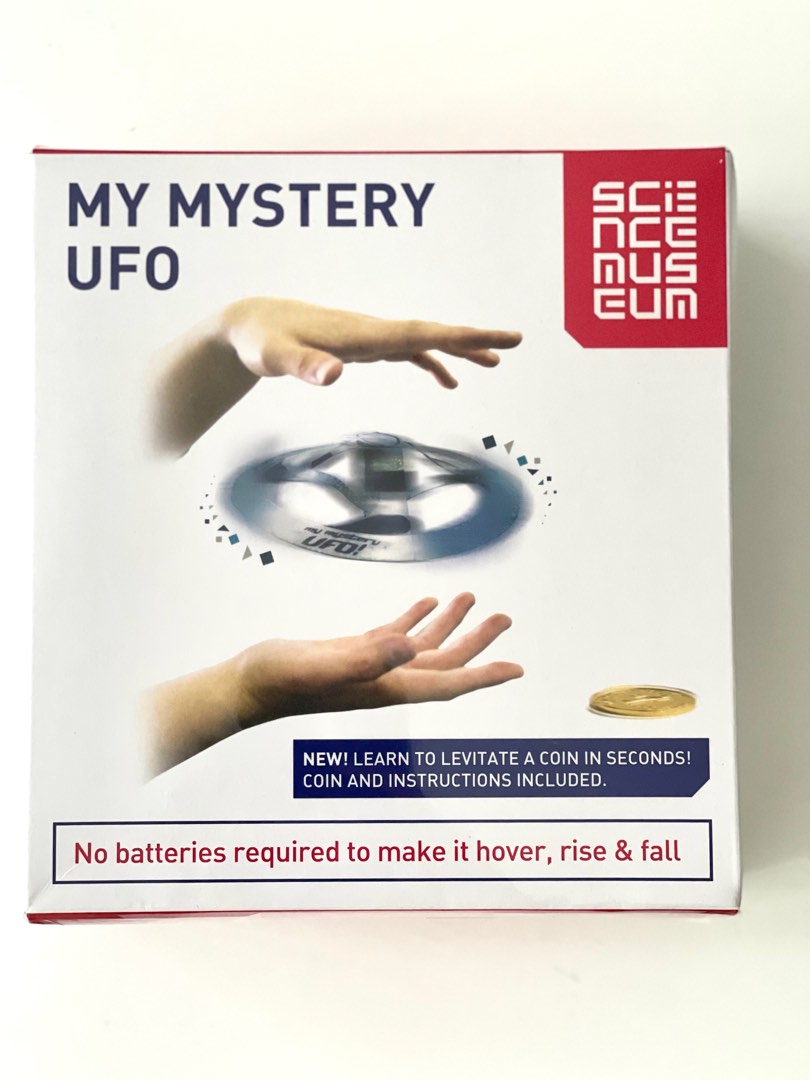 My Mystery UFO Science Museum Magic Flying Disc with Tips and Tricks DVD