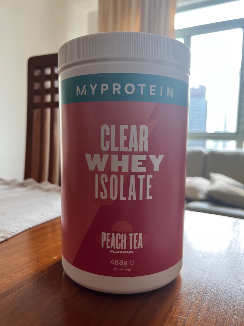 MYPROTEIN Clear Whey Isolate Peach Tea Flavour 20 Servings, Health