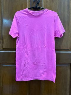 Neon pink shirt