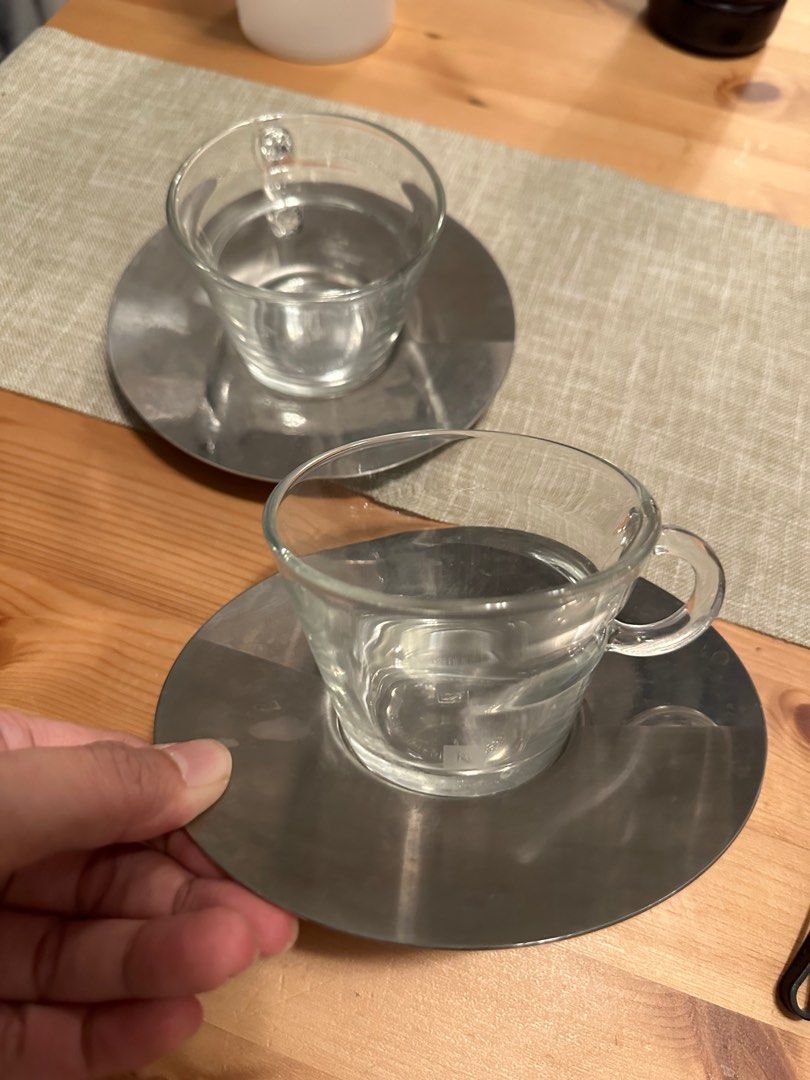 Nespresso cup (2 set), Furniture & Home Living, Kitchenware & Tableware