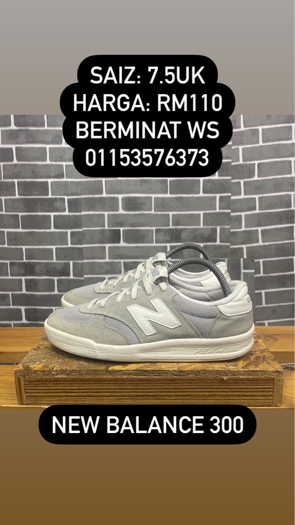 New Balance 300 Men s Fashion Footwear Sneakers on Carousell