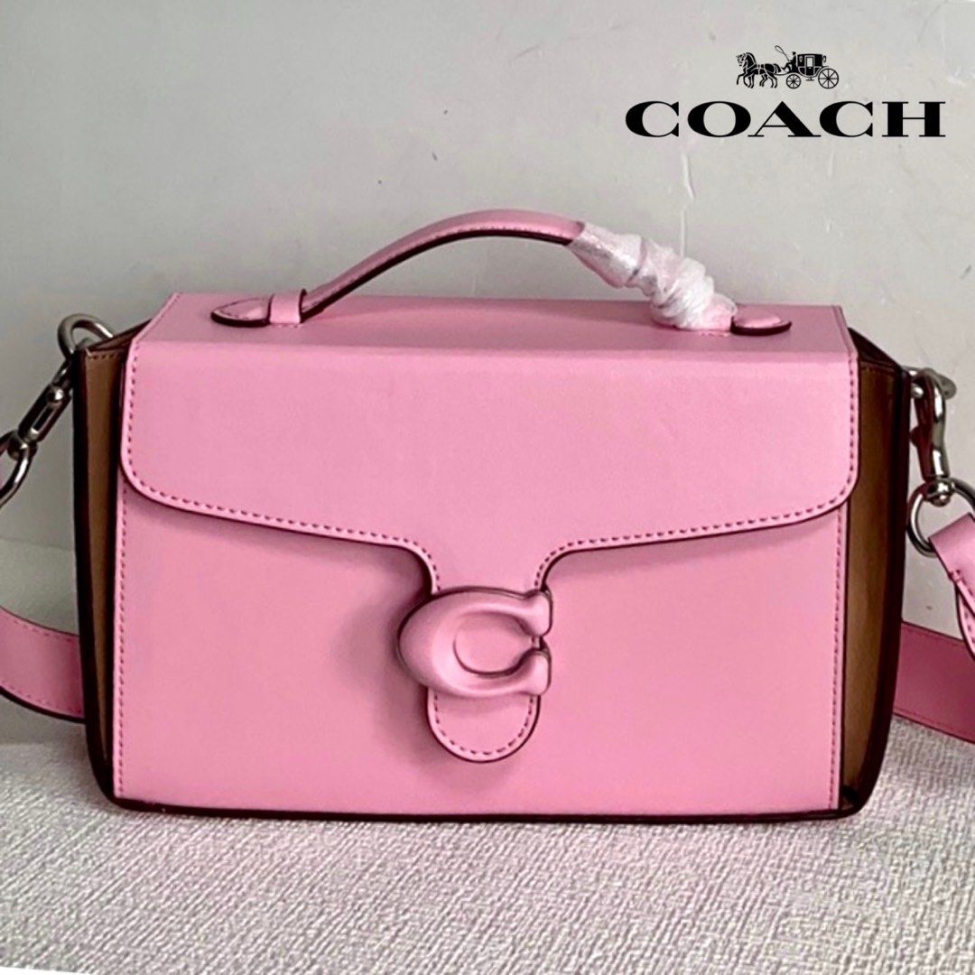 Coach Tote Pink 10/10, Luxury, Bags & Wallets on Carousell