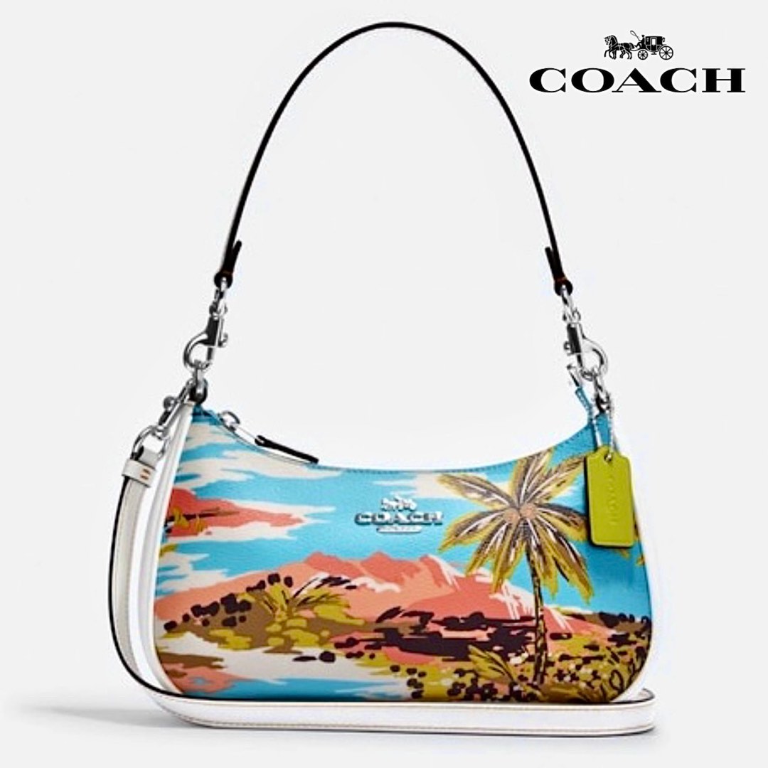 Coach purse with palm tree store