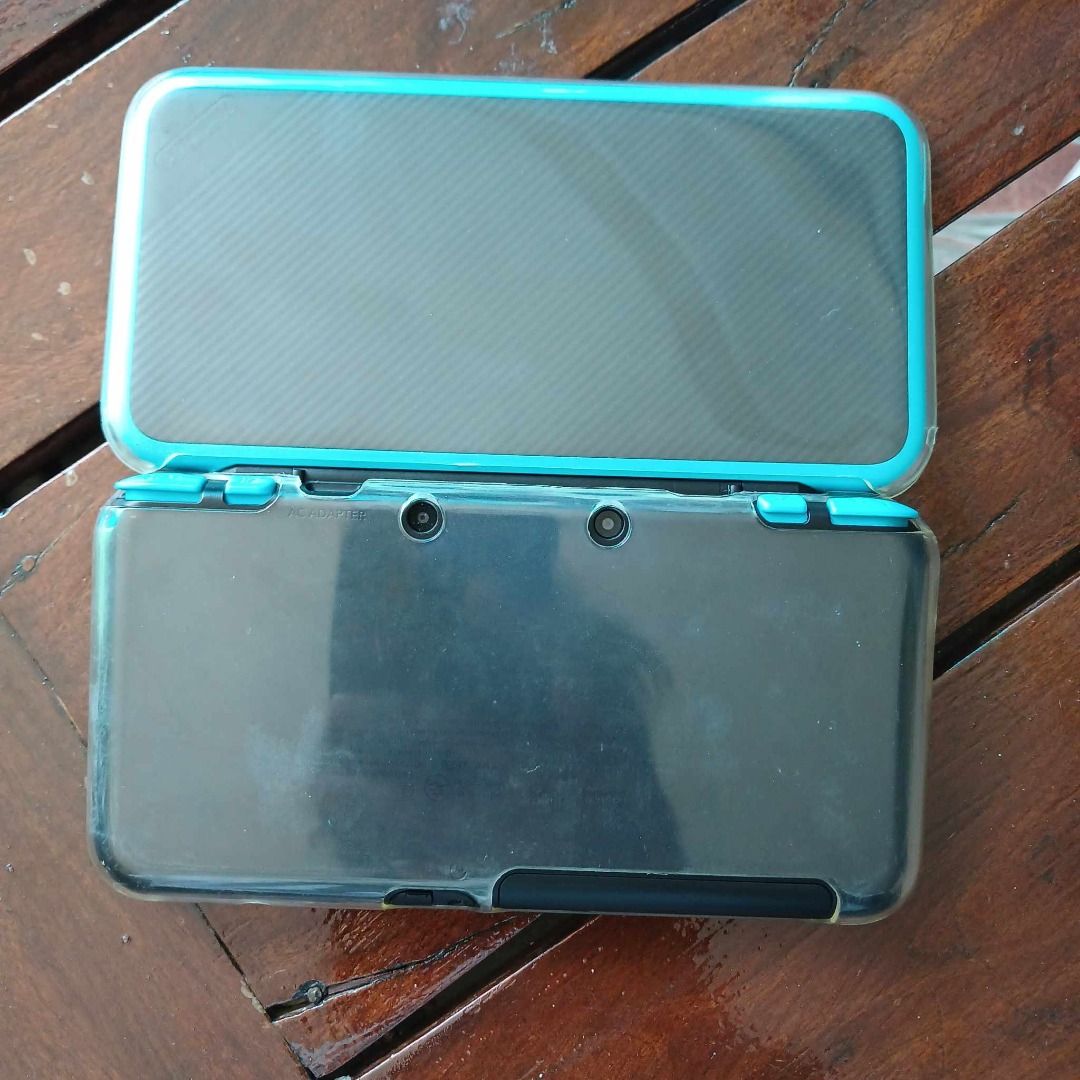 New Nintendo 2DS XL (Black + Turquoise) CFW LUMA Jailbreak For Sale