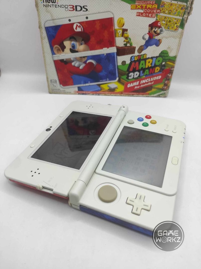'New' Nintendo 3DS Super Mario Edition (US Region), Video Gaming, Video ...