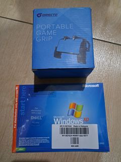 New Windows XP installation cd + portable game grip