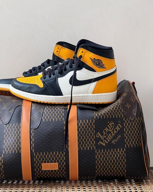 Nike Air Jordan 1 Retro High OG Yellow Toe Taxi 黑黃腳趾 555088-711 / US11 29cm