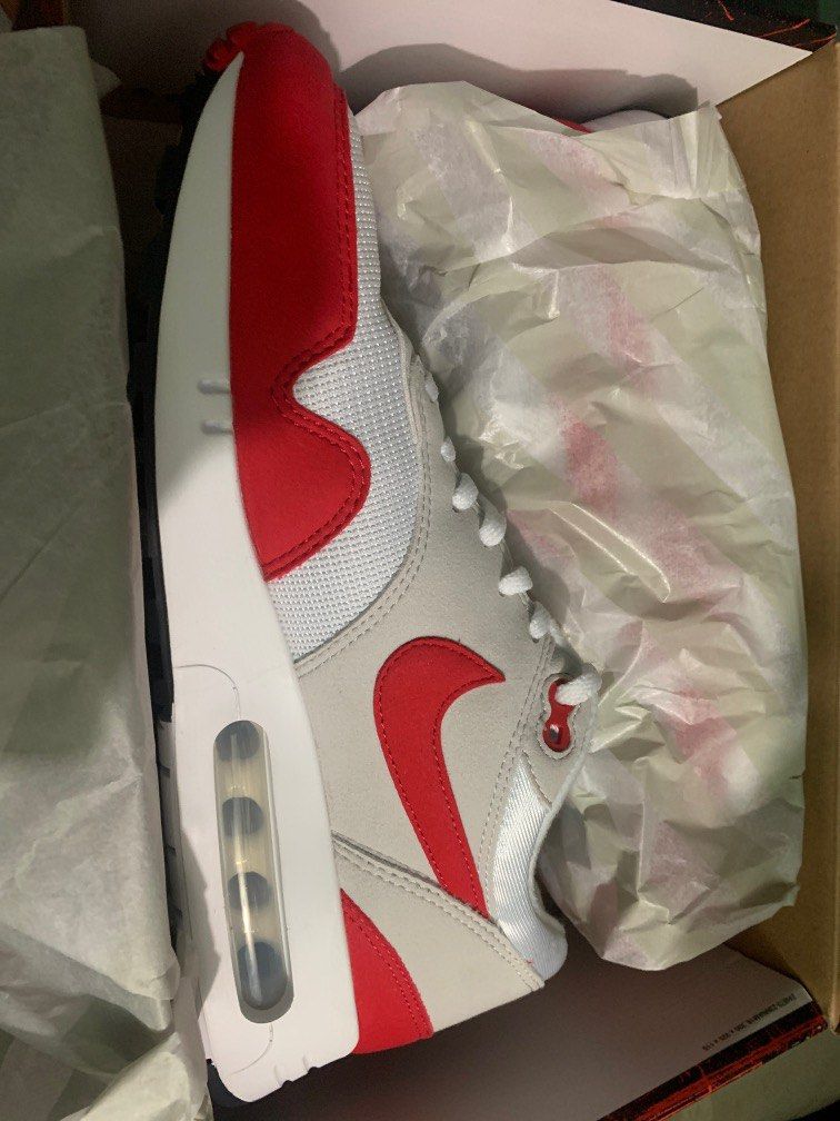 US9.5 Nike Air Max 1 86 OG Big Bubble Red DQ3989-100 全新, 男裝