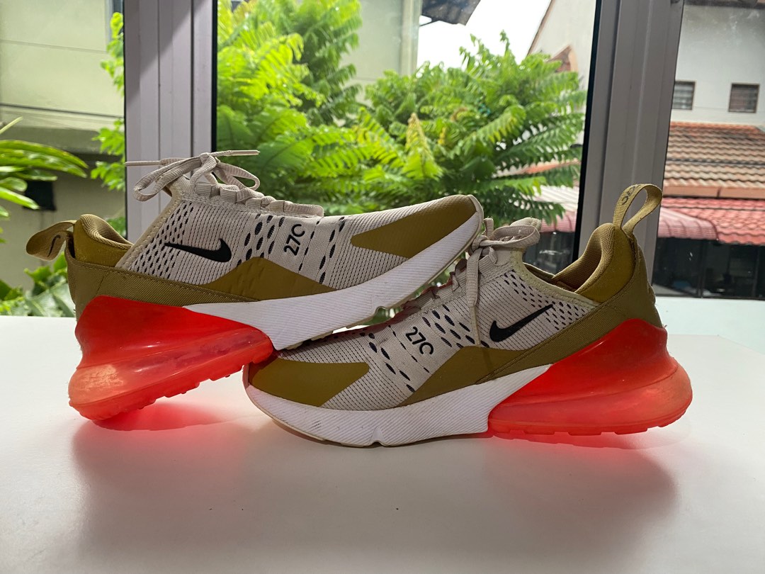 Nike 270 2025 flight gold