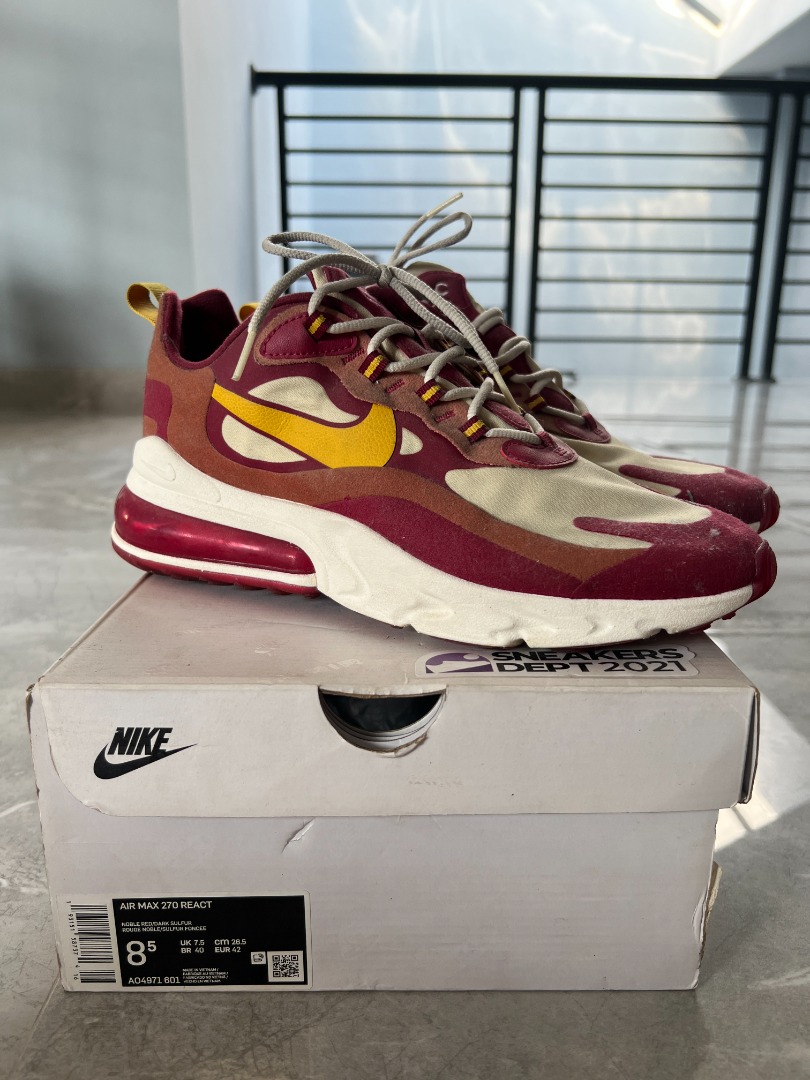 Air max 270 react 42 clearance