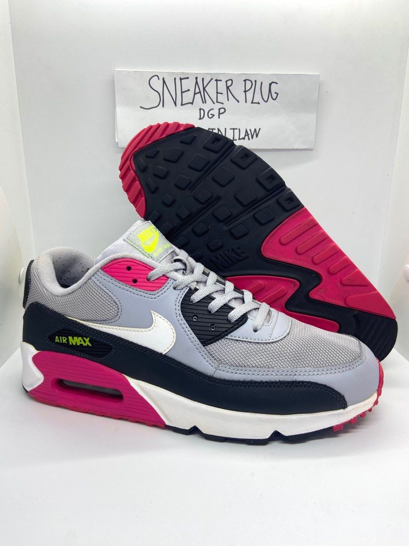 Nike air max 90 wolf grey deals rush pink