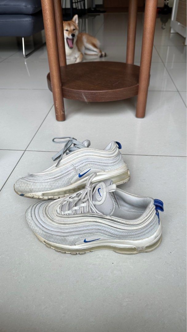 Nike air max 97 premium racer blue hot sale