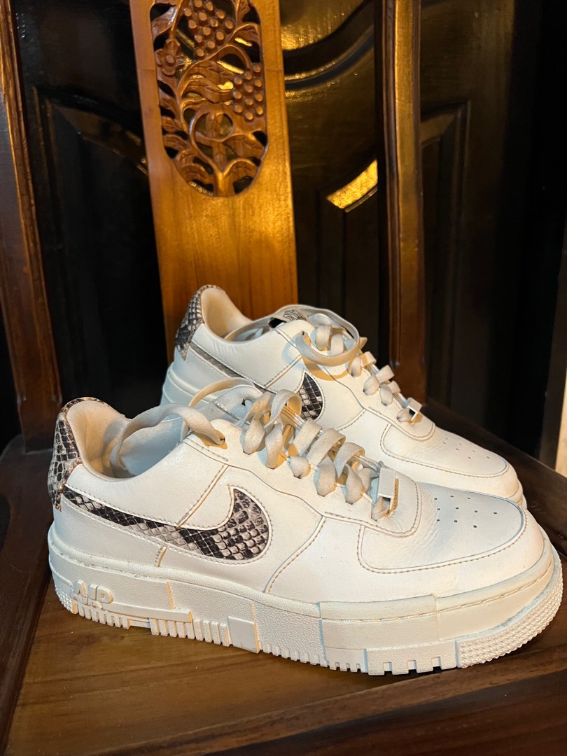 nike af1 pixel snakeskin