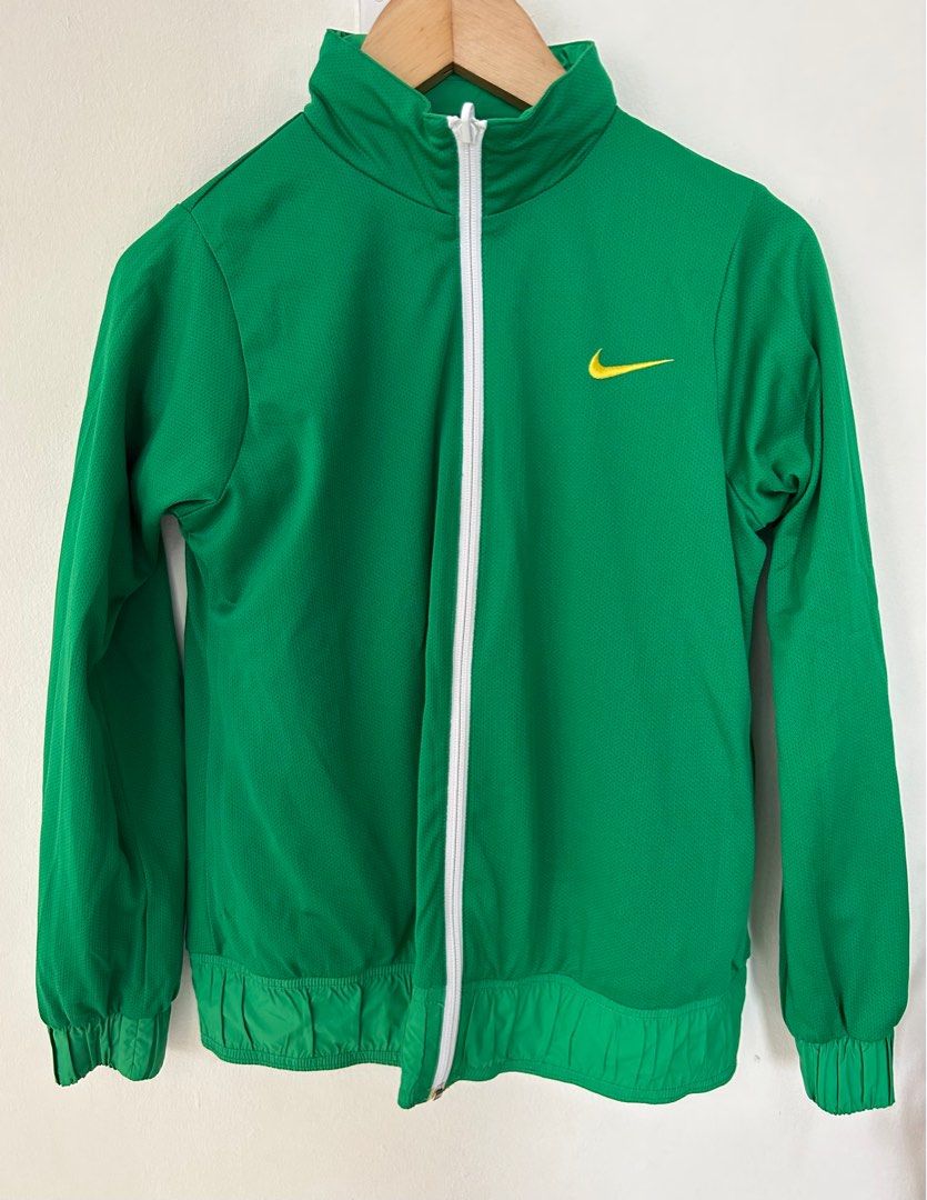White nike hotsell dri fit jacket