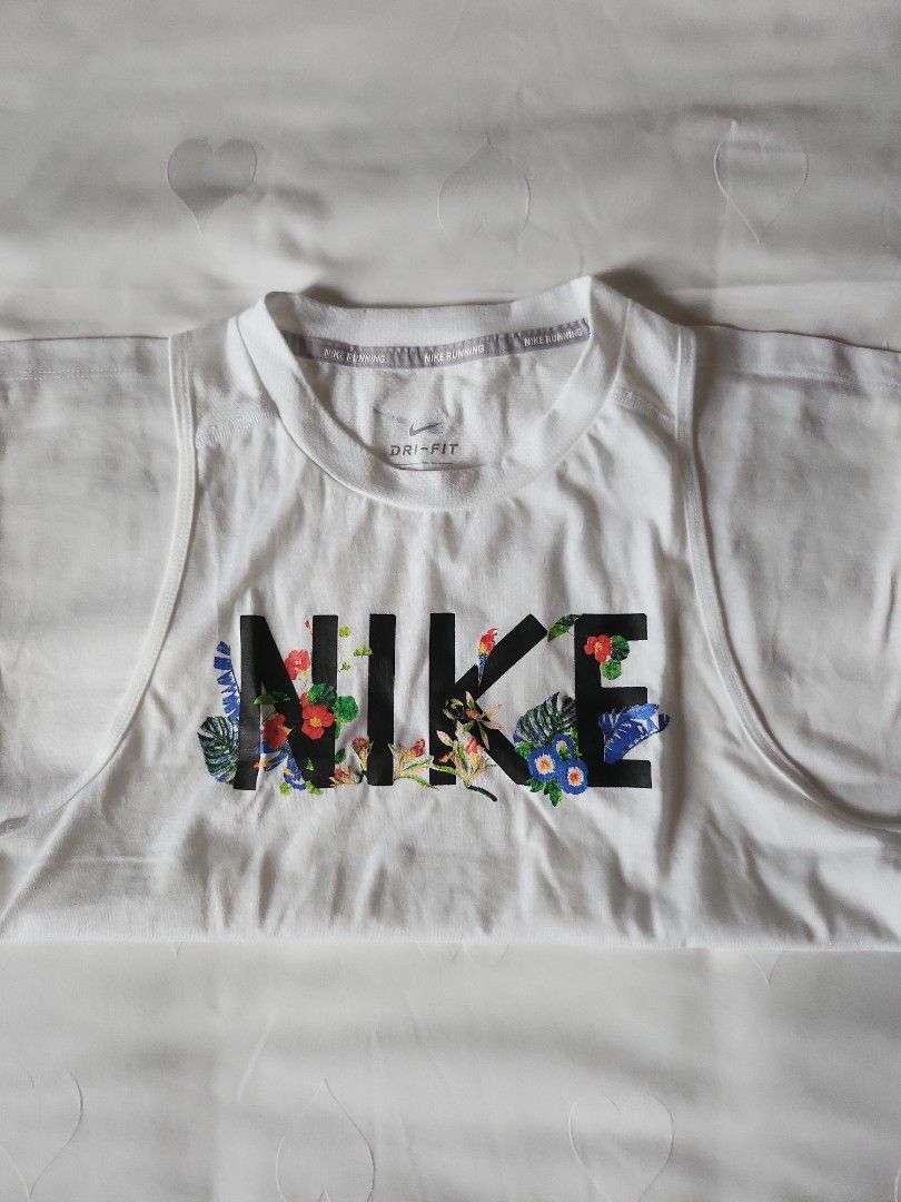 Nike floral tank top