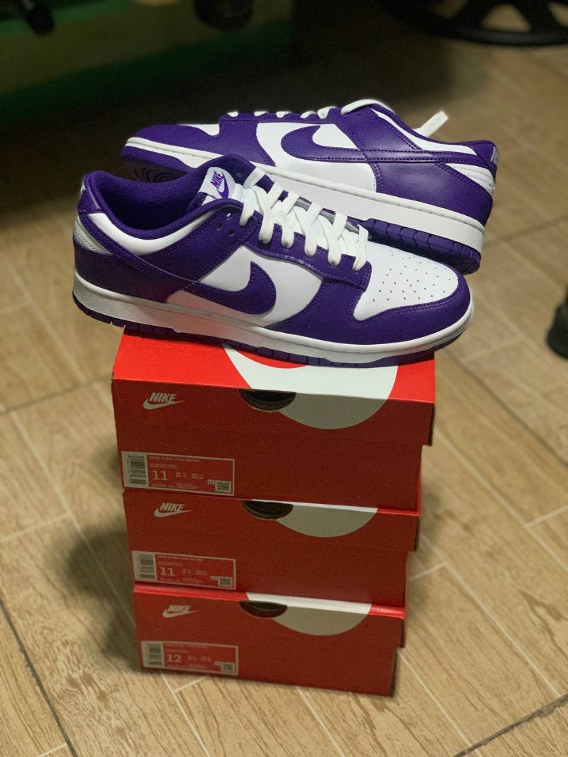 Nike Dunk Low #39 Championship Court Purple #39 on Carousell