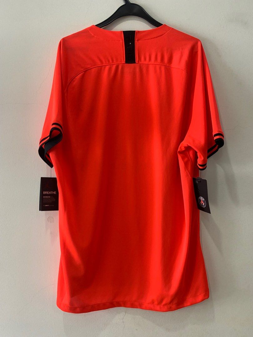 psg jordan orange jersey