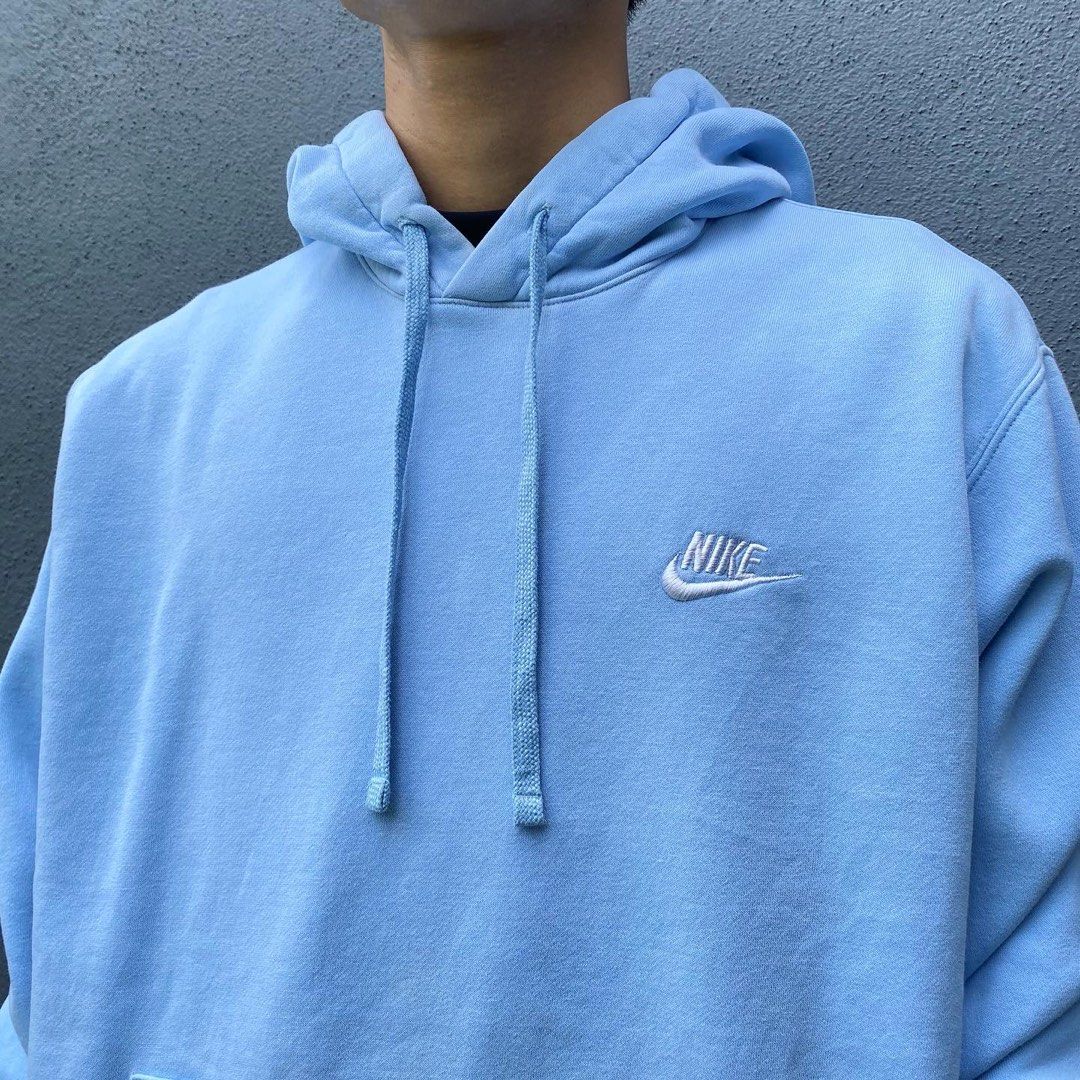 Small logo nike hoodie top