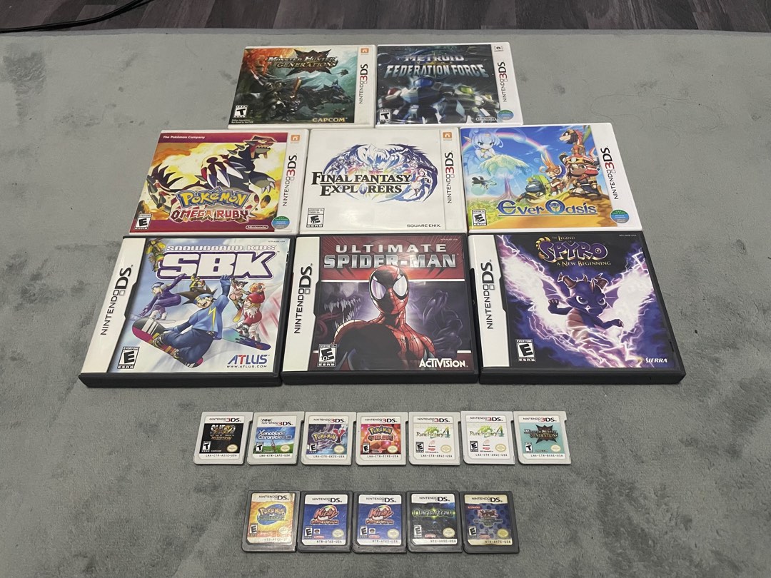 Nintendo 3DS & DS Games on Carousell