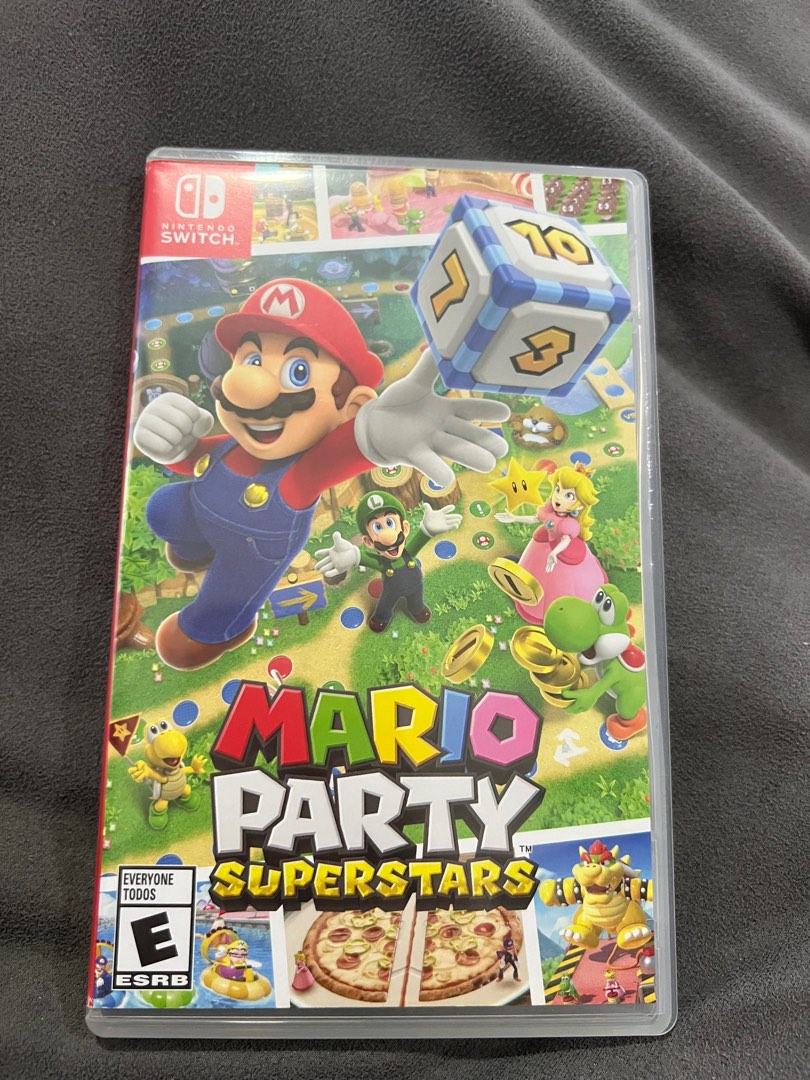 Nintendo Switch Game Mario Party Superstars, Video Gaming, Video Games