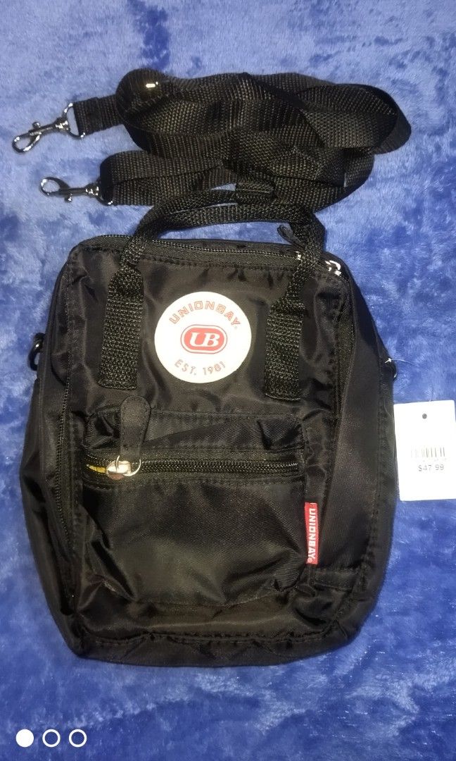 NWT Unionbay Convertible Mini Backpack Black Women Women s Fashion Bags Wallets Backpacks on Carousell