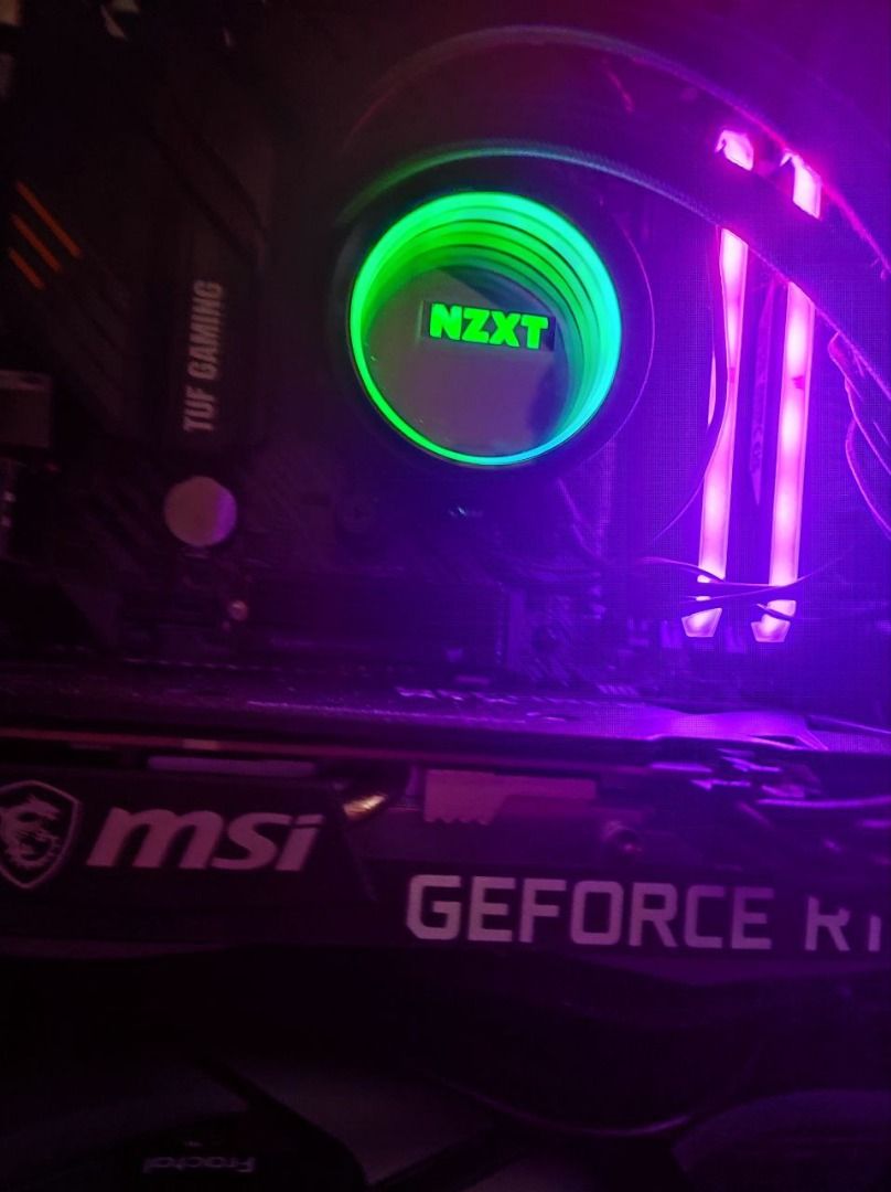 nzxt x53 AIO cpu cooler, Computers & Tech, Parts & Accessories, Computer Parts on Carousell