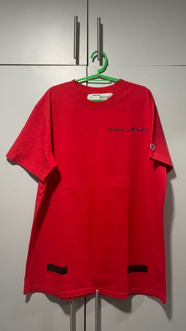 Off White x Champion Collab shirt