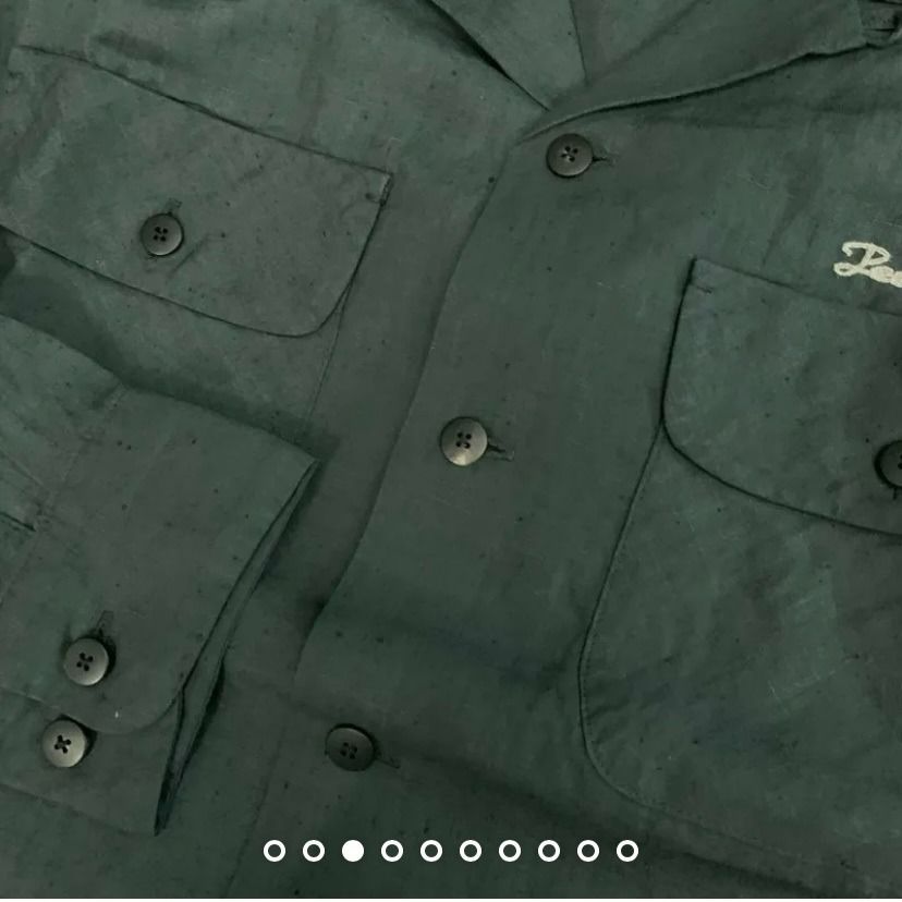 ON SALE: VISVIM BOOMER SHIRT L/S (LINEN) *F.I.L SENDAI LIMITED