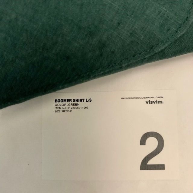 ON SALE: VISVIM BOOMER SHIRT L/S (LINEN) *F.I.L SENDAI LIMITED
