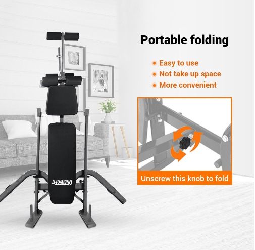 Fold up multi gym online