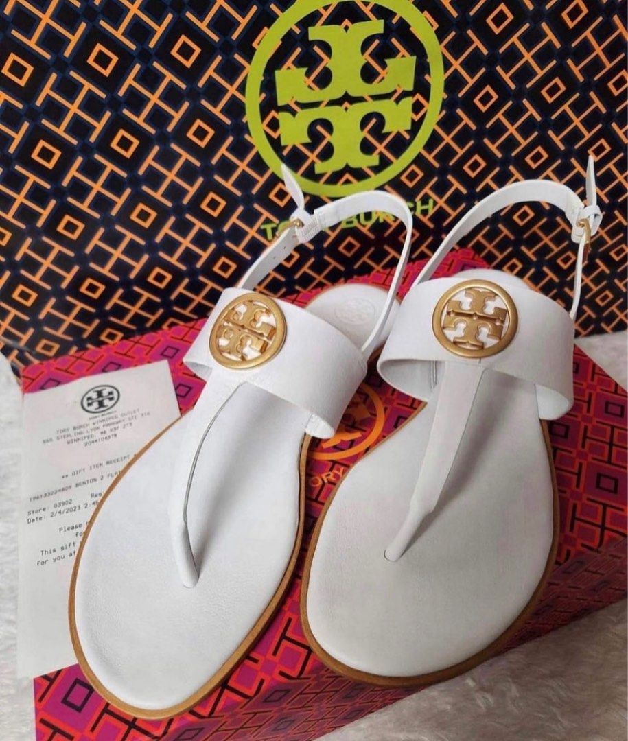 Tory burch sandals sale size 8 outlet