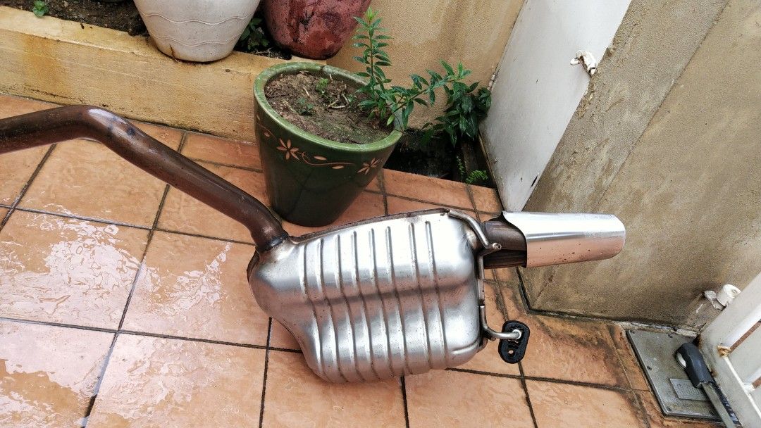 Original Exhaust Mercedes W204, Auto Accessories on Carousell