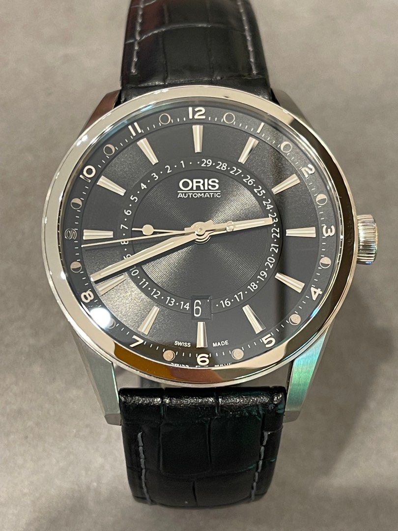 Oris artix pointer deals moon automatic watch