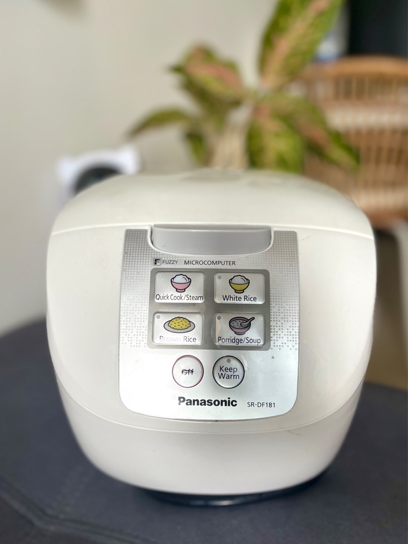 Panasonic SRDF181 Rice Cooker, TV & Home Appliances, Kitchen