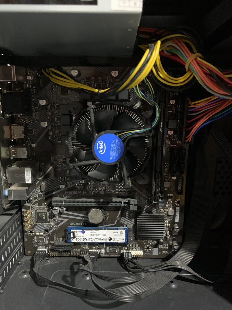 PC Set Core i3-10100 (10th gen) (Category: Desktops) located in Manila. Submitted by danielly23 (Listing ID 1244016351, Image 3). Description: For Sale Core i3 10100 (10th gen) With Intel UHD 630 Built in Graphics 4.30 Ghz Max turbo Frequency Gigabyte H510M-H MoBo 8gb Ram DDR4 500gb SSD M.2 Fastboot (100% health) Generic case and psu With AOC Frameless Monitor (22 inches).