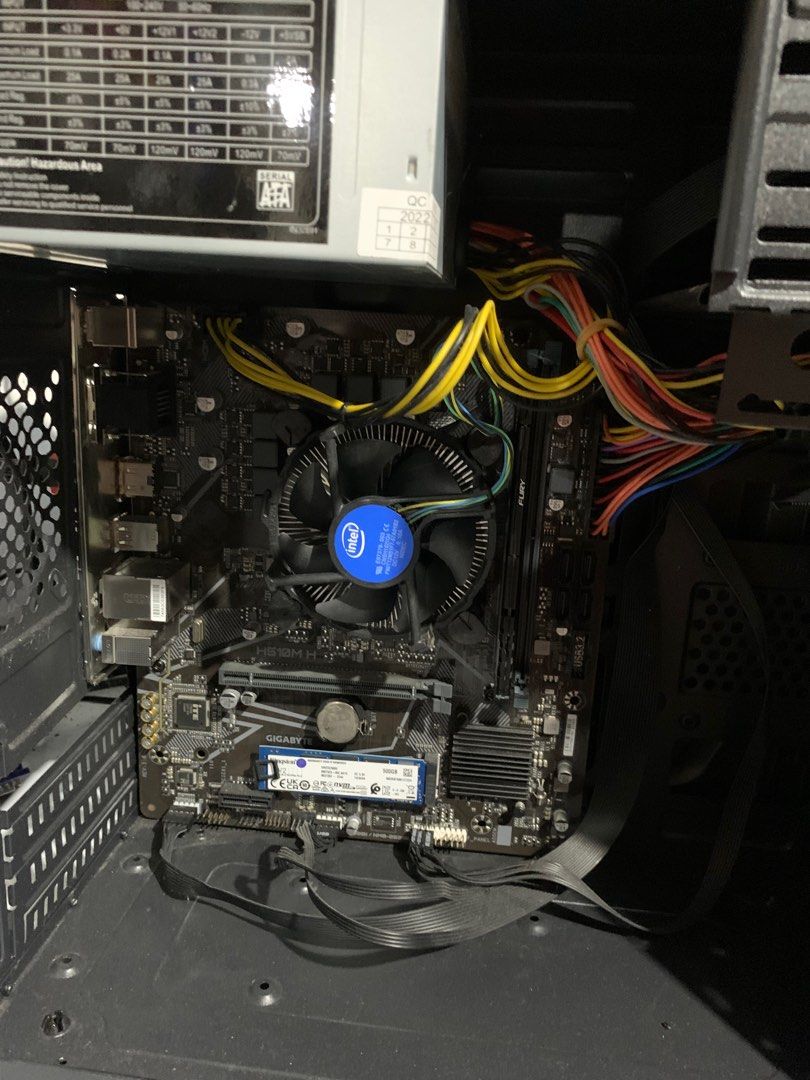PC Set Core i3-10100 (10th gen) (Category: Desktops) located in Manila. Submitted by danielly23 (Listing ID 1244016351, Image 2). Description: For Sale Core i3 10100 (10th gen) With Intel UHD 630 Built in Graphics 4.30 Ghz Max turbo Frequency Gigabyte H510M-H MoBo 8gb Ram DDR4 500gb SSD M.2 Fastboot (100% health) Generic case and psu With AOC Frameless Monitor (22 inches).
