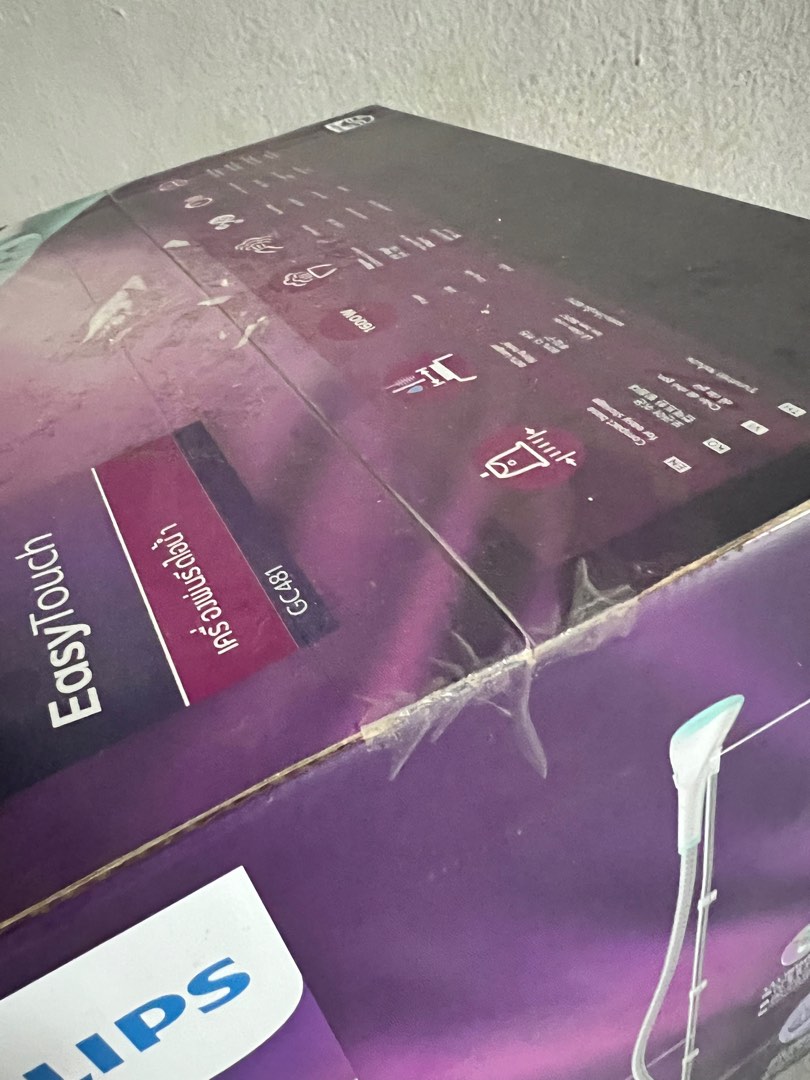 Philips GC481 DeWrinkling Iron Steamer, TV & Home Appliances, Irons