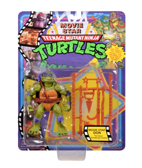 PO Teenage Mutant Ninja Turtles - Retro Collection - Movie Star Don ...
