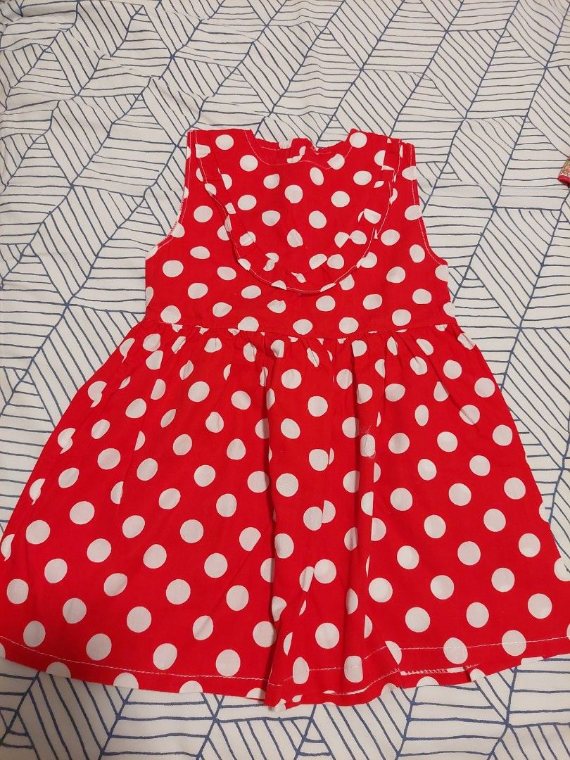 Red polka clearance dot dress kids
