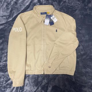 Polo Ralph Lauren Harrington Jacket Beige Authentic 