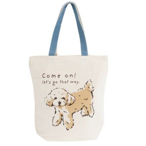 Poodle tote bag 2025