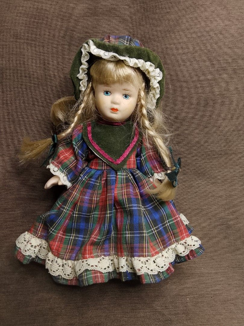 Porcelain Doll 7.5" tall (Category: Figurines & Statues) located in Manila. Submitted by peebeees (Listing ID 1244075009, Image 1). Description: Size: 7.5 " tall need dusting and cleaning item will be transported from our house in Marilao to our shop in QC pick up thru Lalamove pin landmark Balingasa Health center 09275377489 we do bus shipping ,J&T pick up ,LBC Schedule of shipping every Saturday. MOP: Gcash,bdo,bpi,metrobank these are all prelo