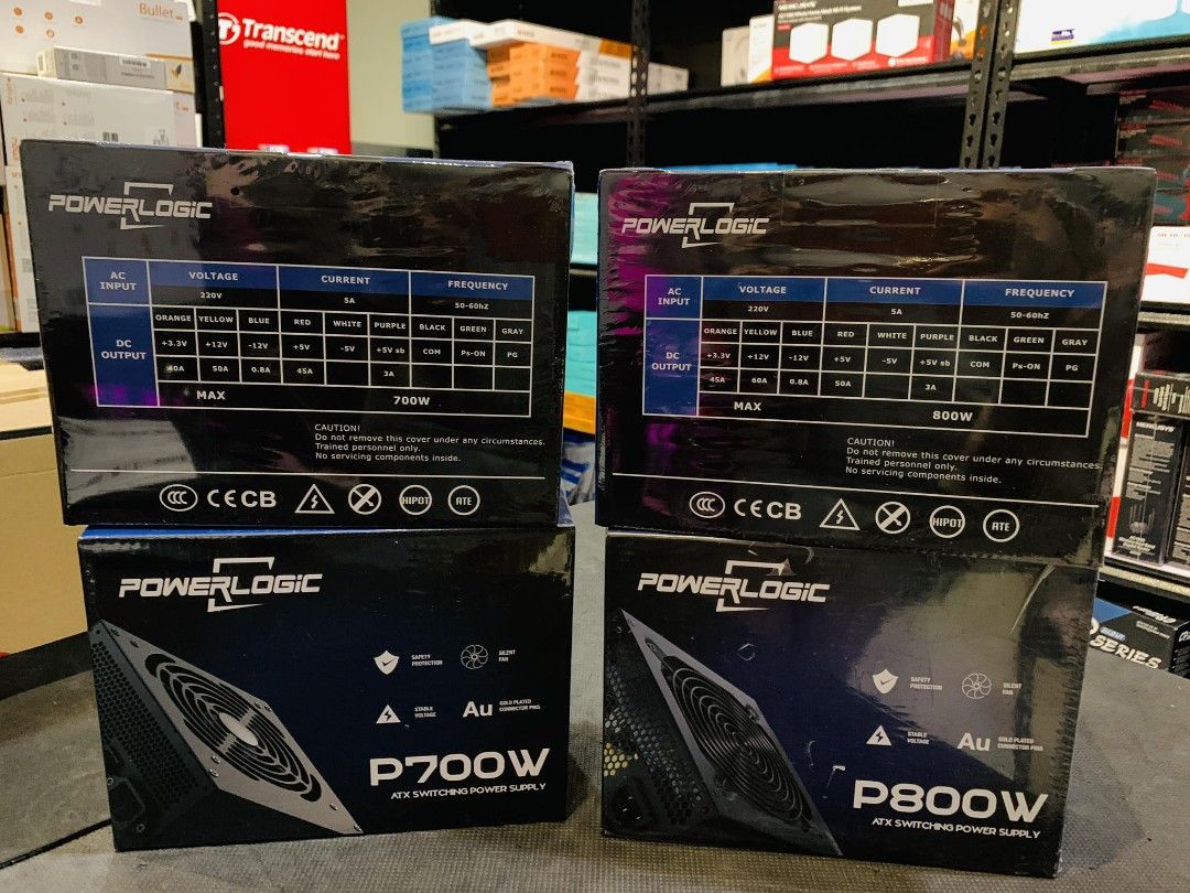 Powerlogic ATX 20+4 Pin Switching Power Supply PSU, Computers & Tech ...