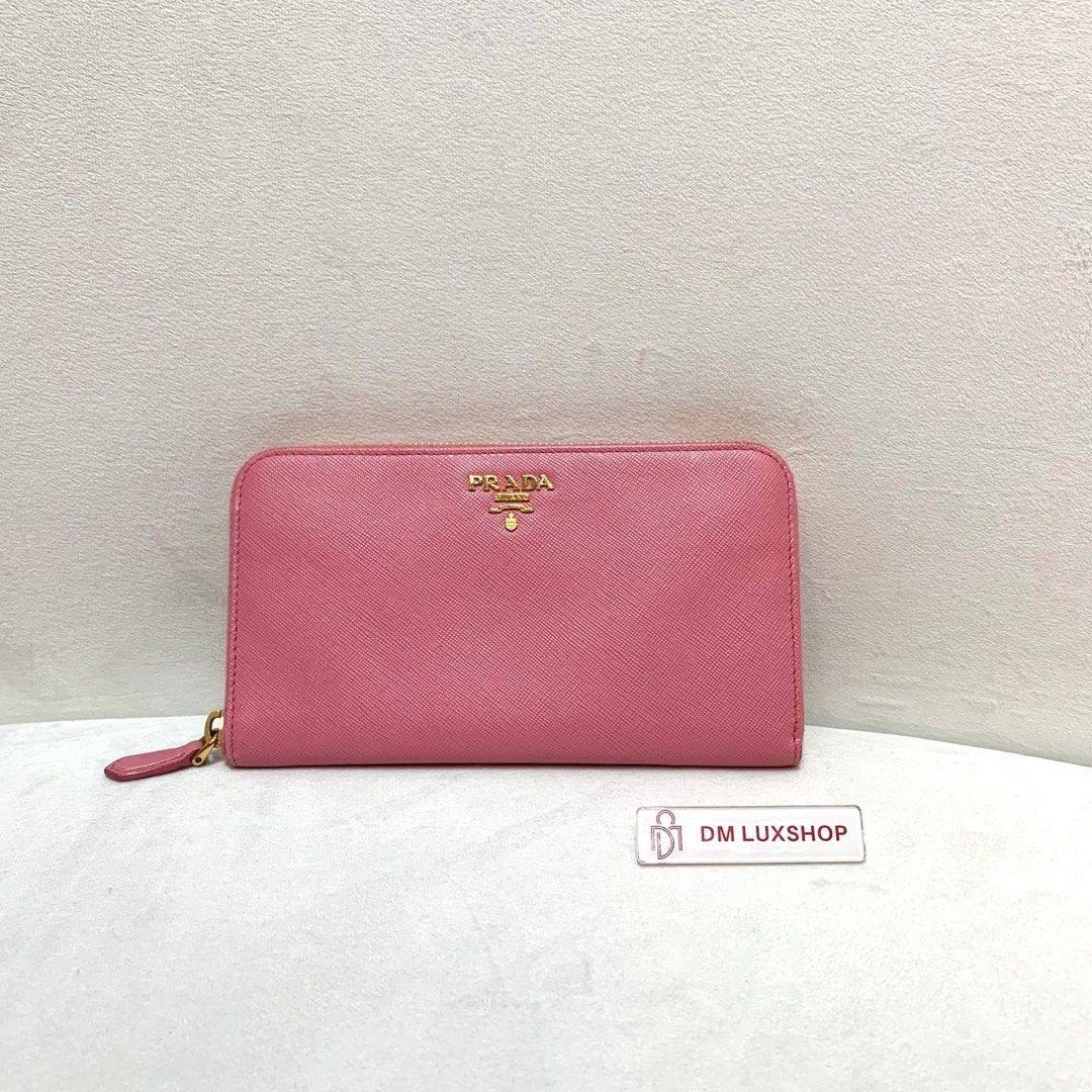 Prada sling original hot pink, Luxury, Bags & Wallets on Carousell