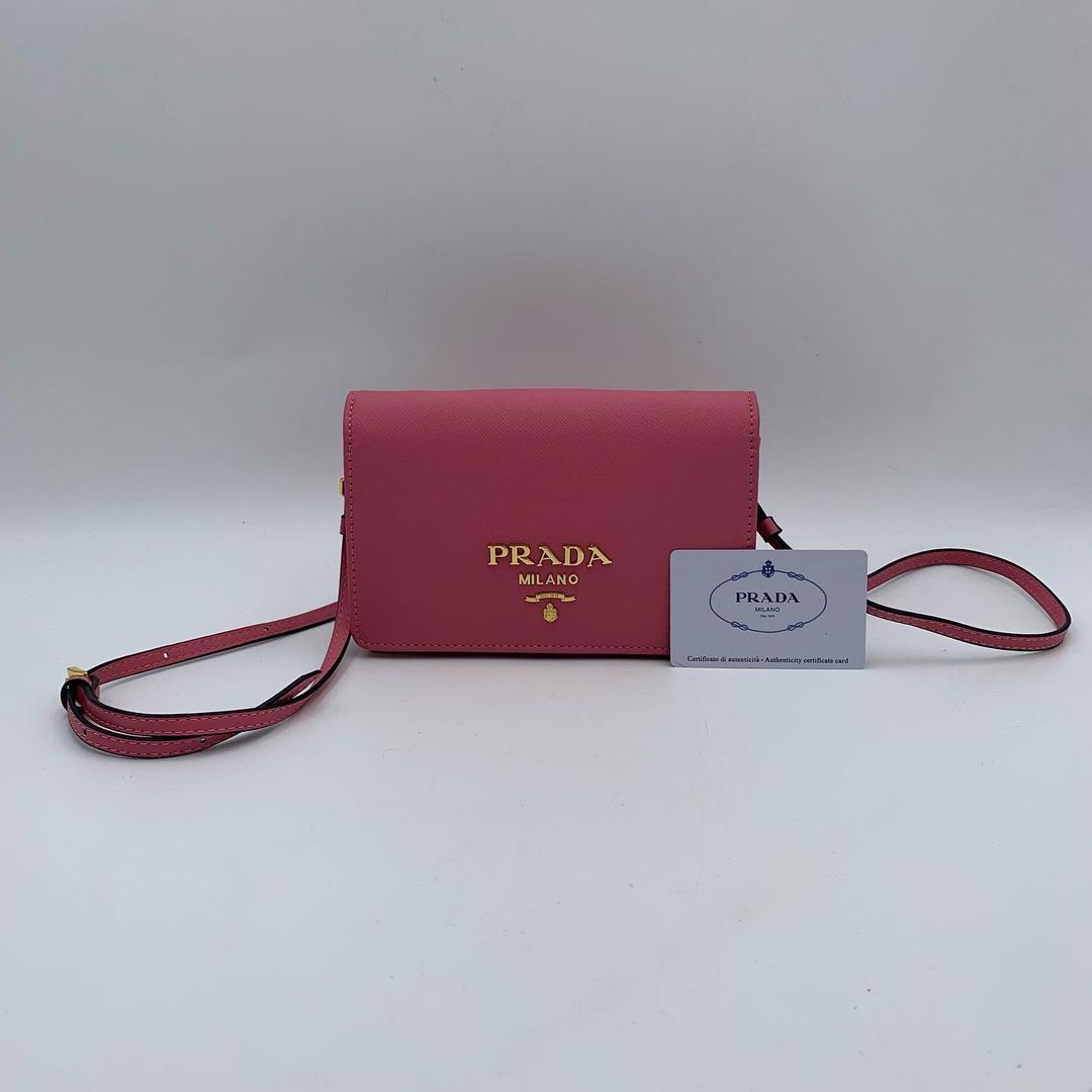 Prada Saffiano Lux Crossbody Bag, Luxury, Bags & Wallets on Carousell