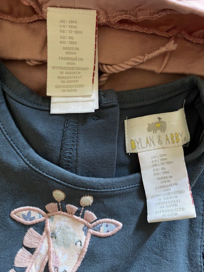 Preloved top and shorts for infant baby Babies Kids Babies