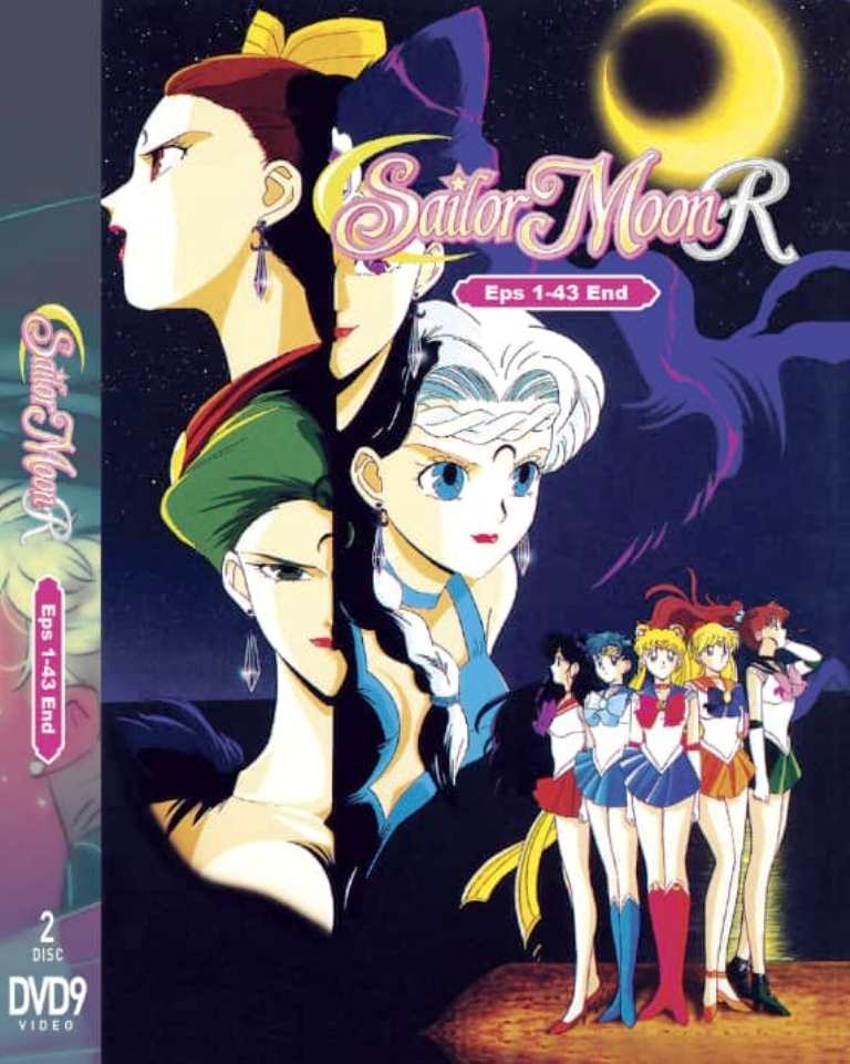 Pretty Soldier Sailor Moon R 43 Episodes Japanese Anime DVD English ...