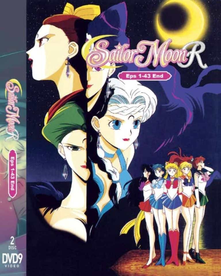 Pretty Soldier Sailor Moon R 43 Episodes Japanese Anime DVD